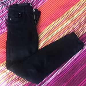 ZARA black stretchy skinny jeans